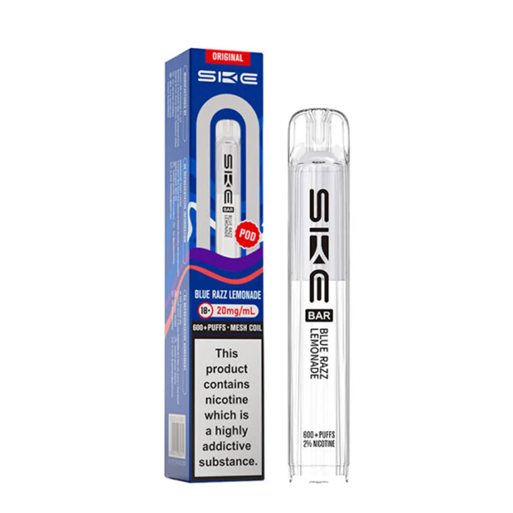 SKE Crystal Original 600 Prefilled Pods - Blue Razz Lemonade