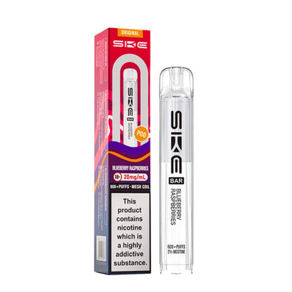 SKE Crystal Original 600 Prefilled Pods - Blueberry Raspberries