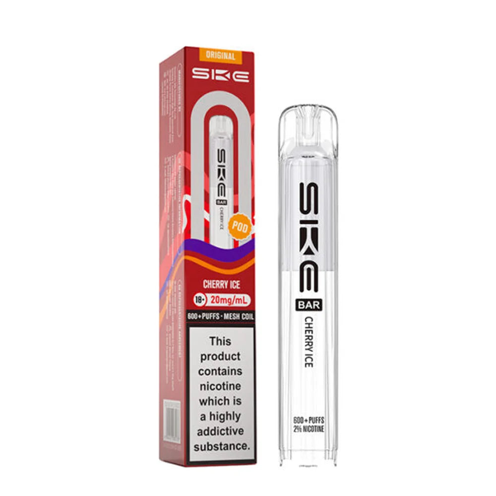 SKE Crystal Original 600 Prefilled Pods - Cherry Ice