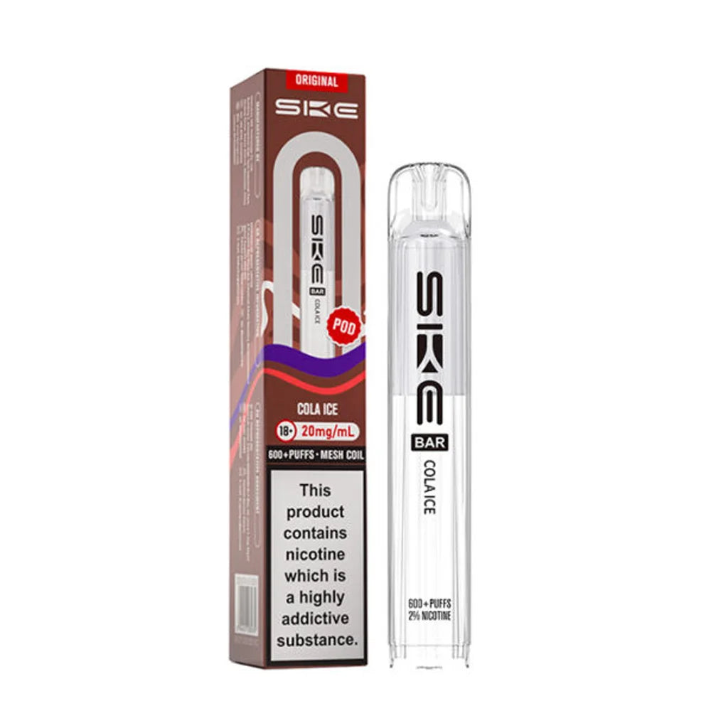 SKE Crystal Original 600 Prefilled Pods - Cola Ice