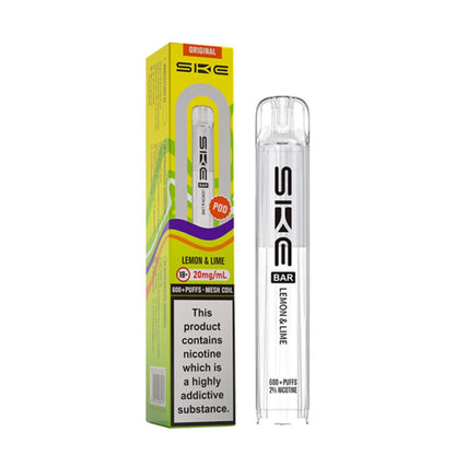 SKE Crystal Original 600 Prefilled Pods - Lemon & Lime