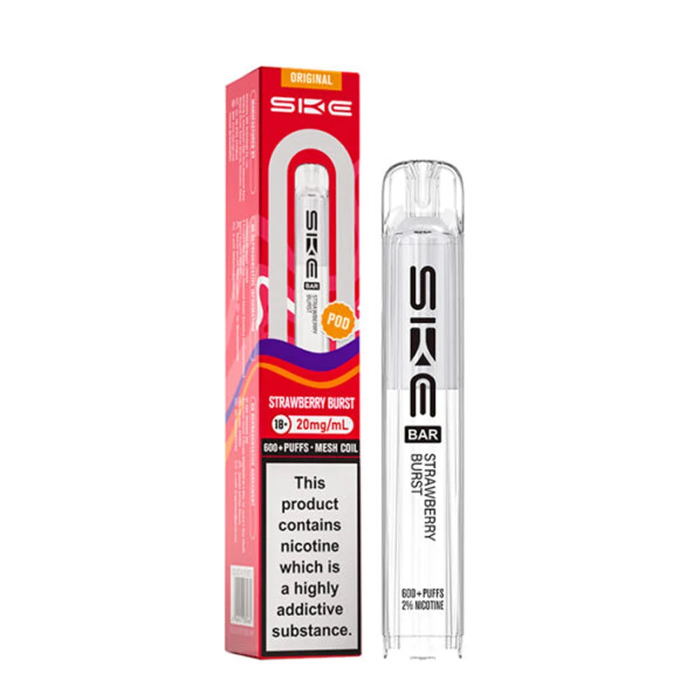SKE Crystal Original 600 Prefilled Pods - Strawberry Burst