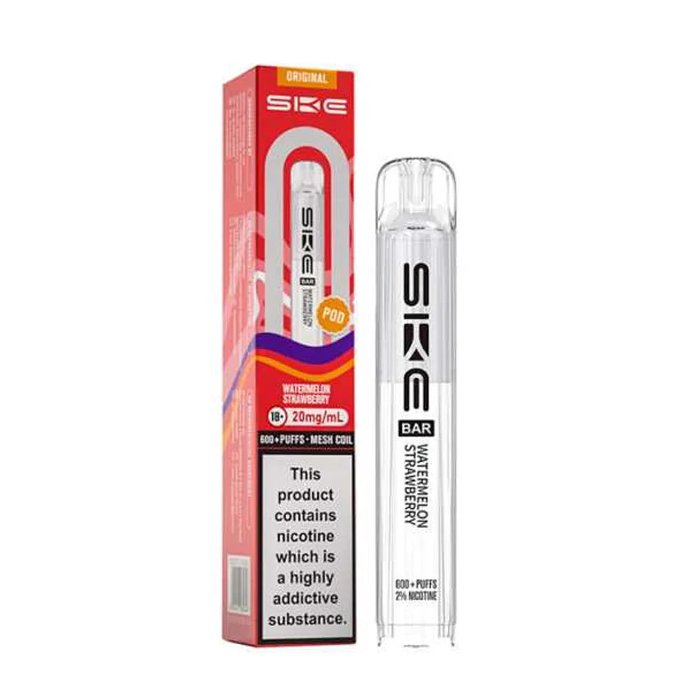 SKE Crystal Original 600 Prefilled Pods - Watermelon Strawberry
