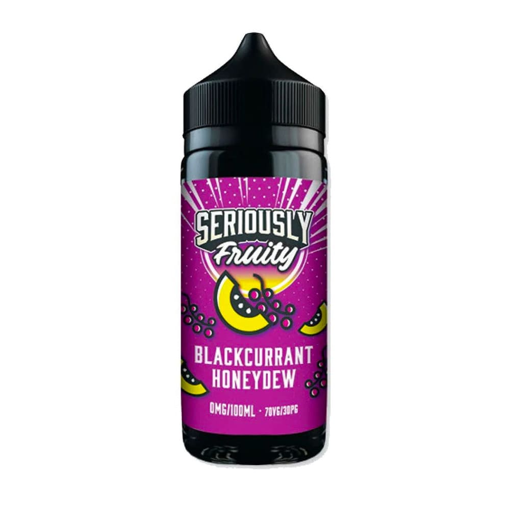 Seriously Fruity Blackcurrant Honeydew 100ml Shortfill E Liquid By Doozy Vape