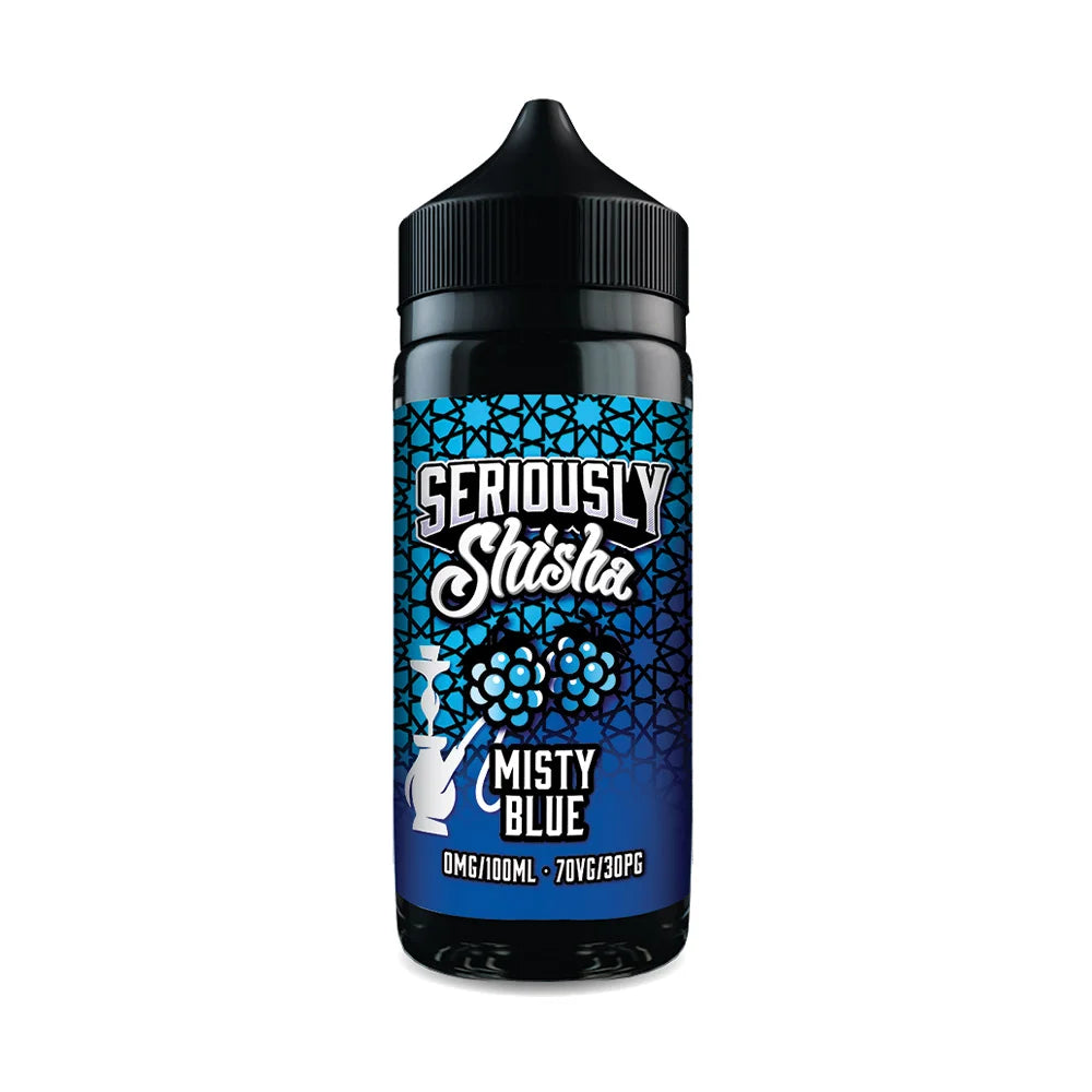Doozy Vape Seriously Shisha 100ml Shortfill E Liquid - Misty Blue
