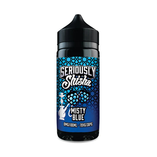 Doozy Vape Seriously Shisha 100ml Shortfill E Liquid - Misty Blue