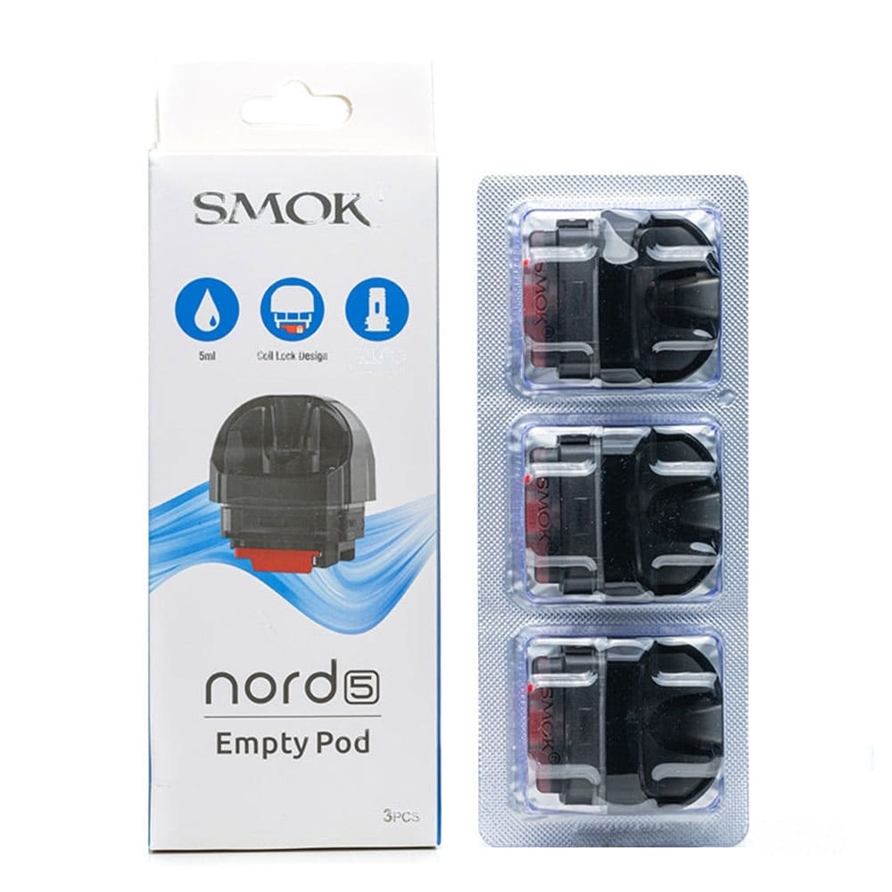Smok Nord 5 Replacement Pods (Pack of 3)