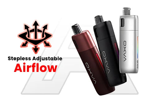 Stepless Adjustable Airflow oxva oneo