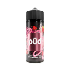 Strawberry Milk 100ml Shortfill E-liquid by Pud