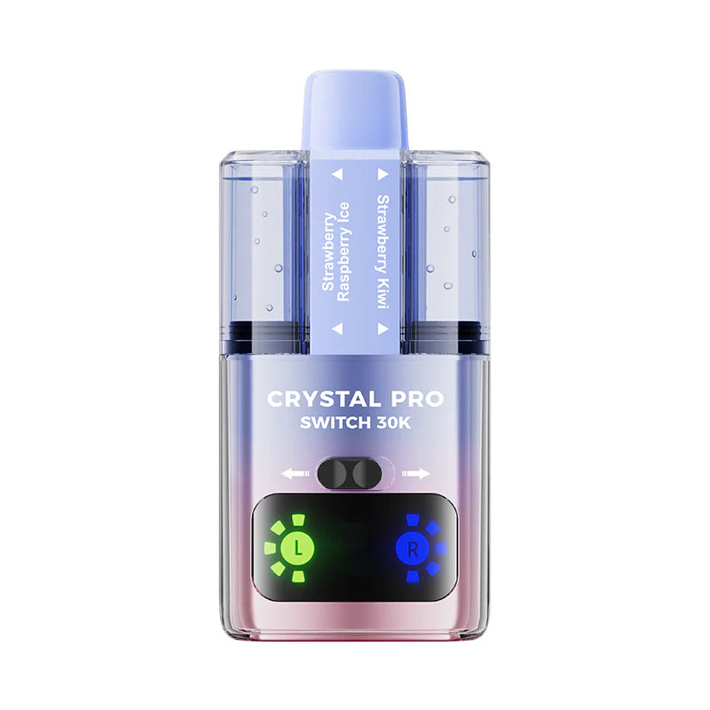 Crystal Pro Switch 30K Puff Disposable Vape - Strawberry Raspberry Ice / Strawberry Kiwi