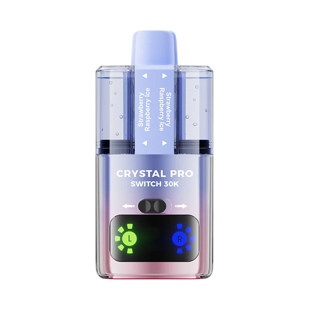 Crystal Pro Switch 30K Puff Disposable Vape - Strawberry Raspberry Ice / Strawberry Raspberry Ice