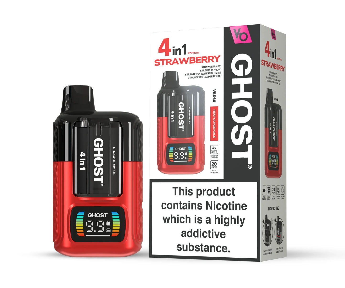 Ghost 2400 Kit by Vapes Bars