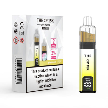 The Crystal Pro CP 15K Prefilled Pod Kit - Banana Ice