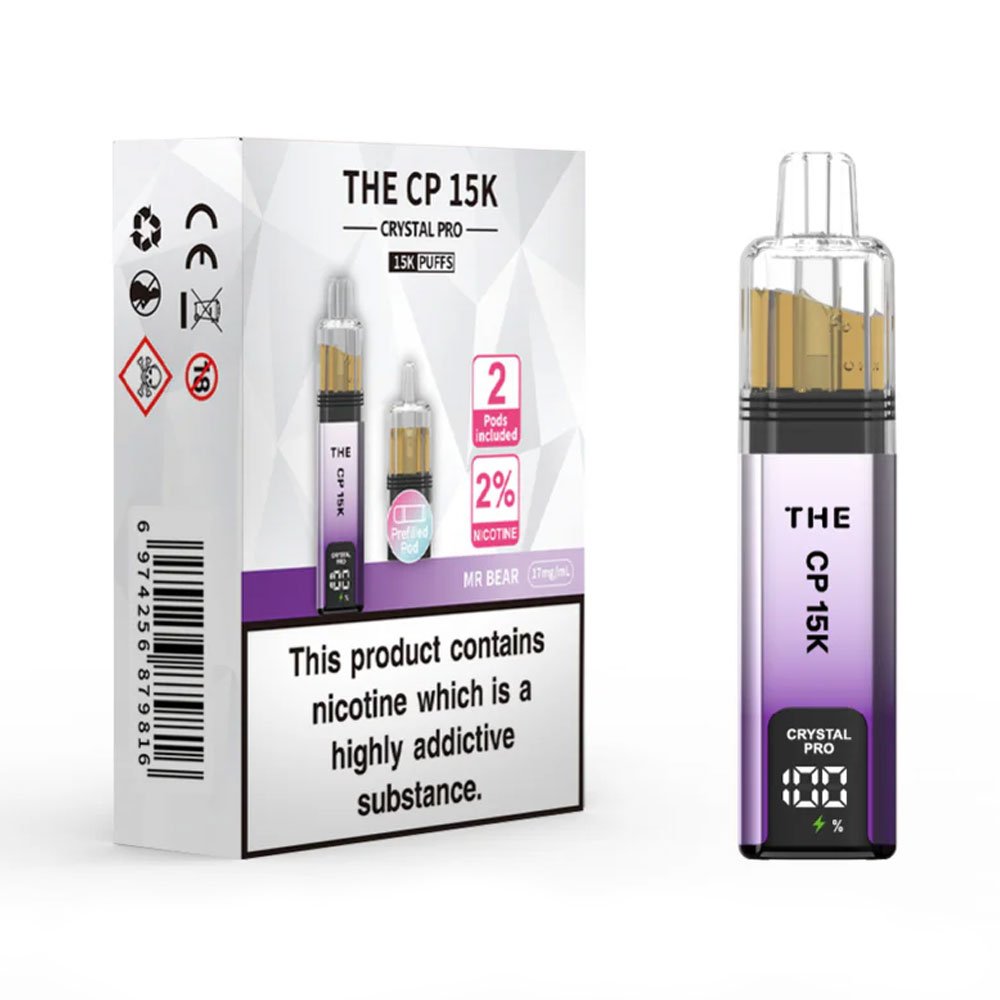 The Crystal Pro CP 15K Prefilled Pod Kit - Mr Bear