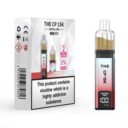 The Crystal Pro CP 15K Prefilled Pod Kit - Strawberry Watermelon Bubblegum