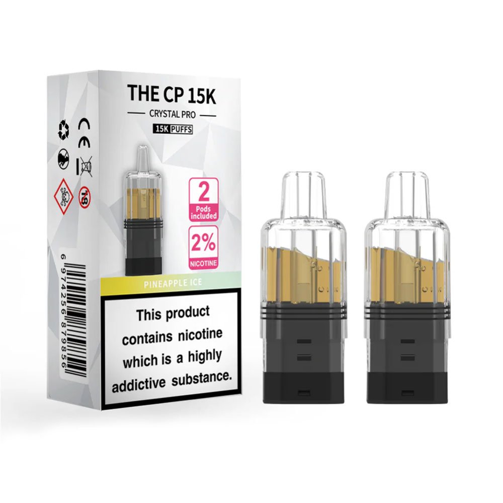 The Crystal Pro CP 15K Prefilled Pods - Pineapple Ice