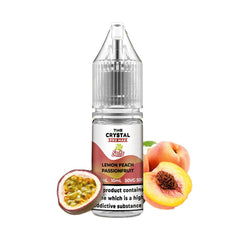   The-Crystal-Pro-Max-Lemon-Peach-Passionfruit-10ml-Nic-Salt-E-Liquid