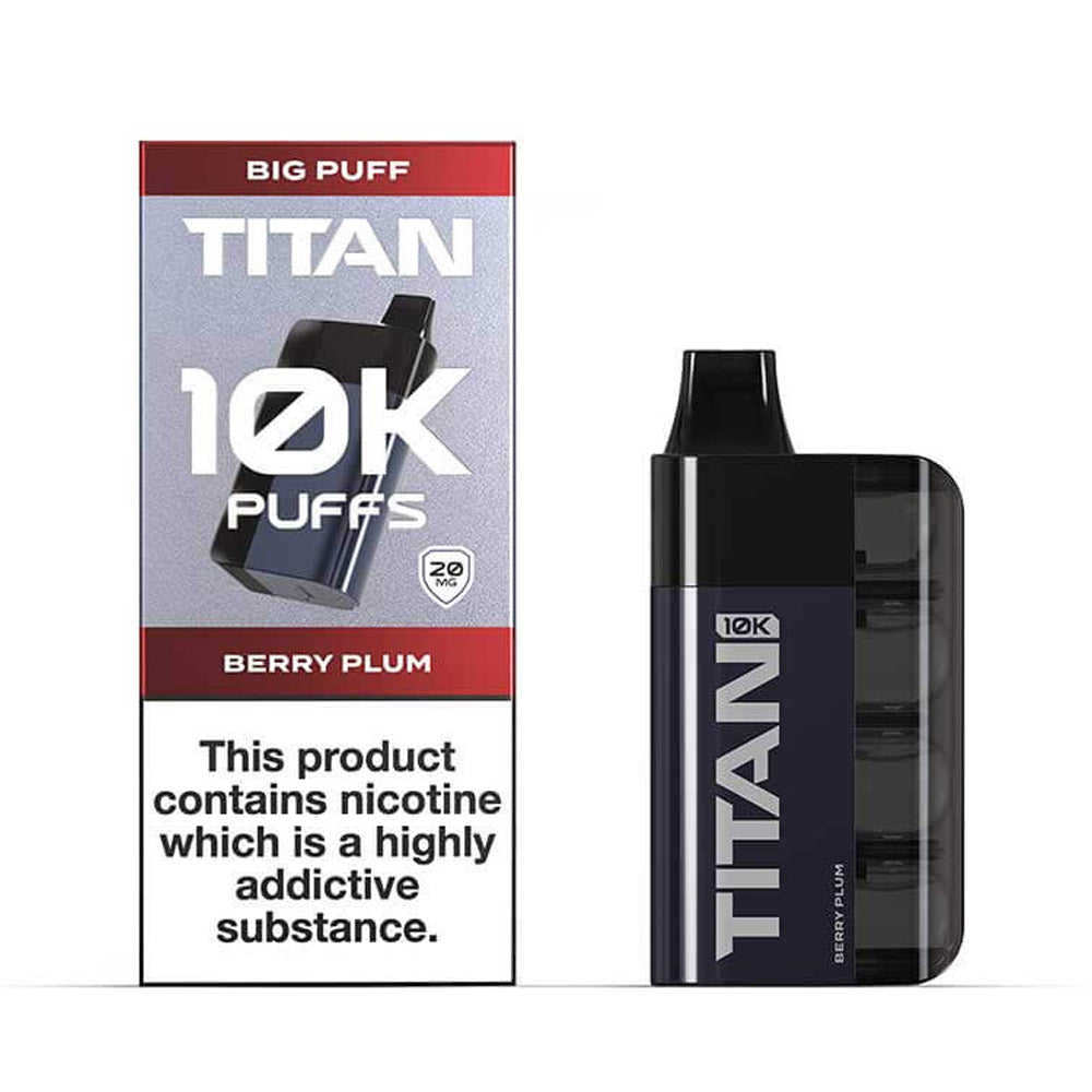 Titan 10K Rechargeable Disposable Vape
