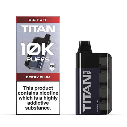 Titan 10K Rechargeable Disposable Vape