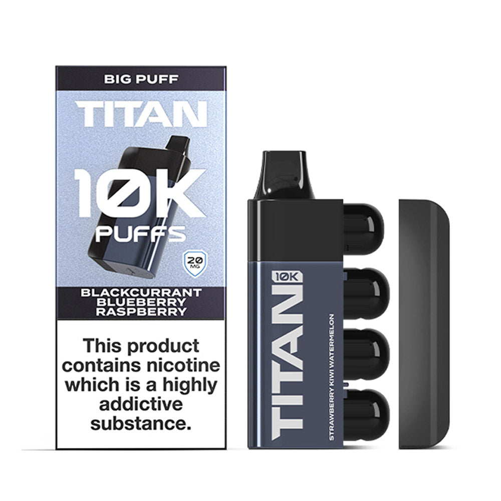 Titan 10K Rechargeable Disposable Vape