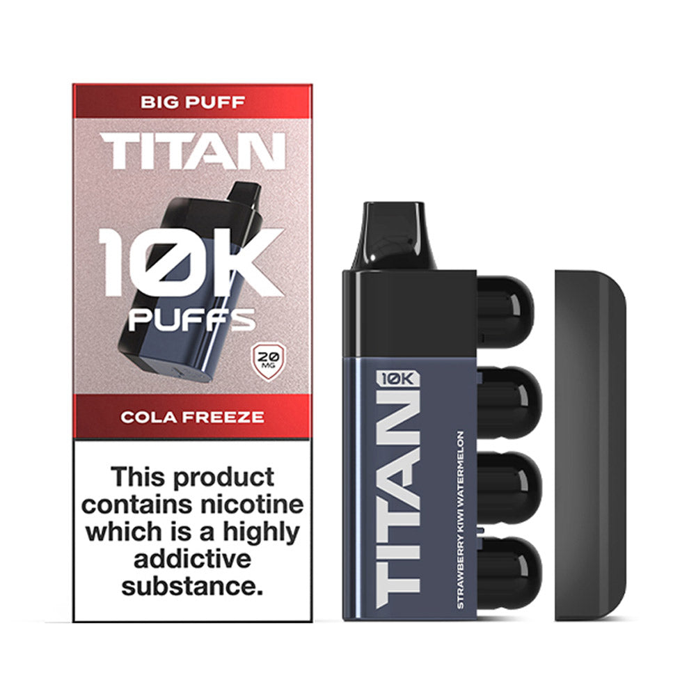 Titan 10K Rechargeable Disposable Vape