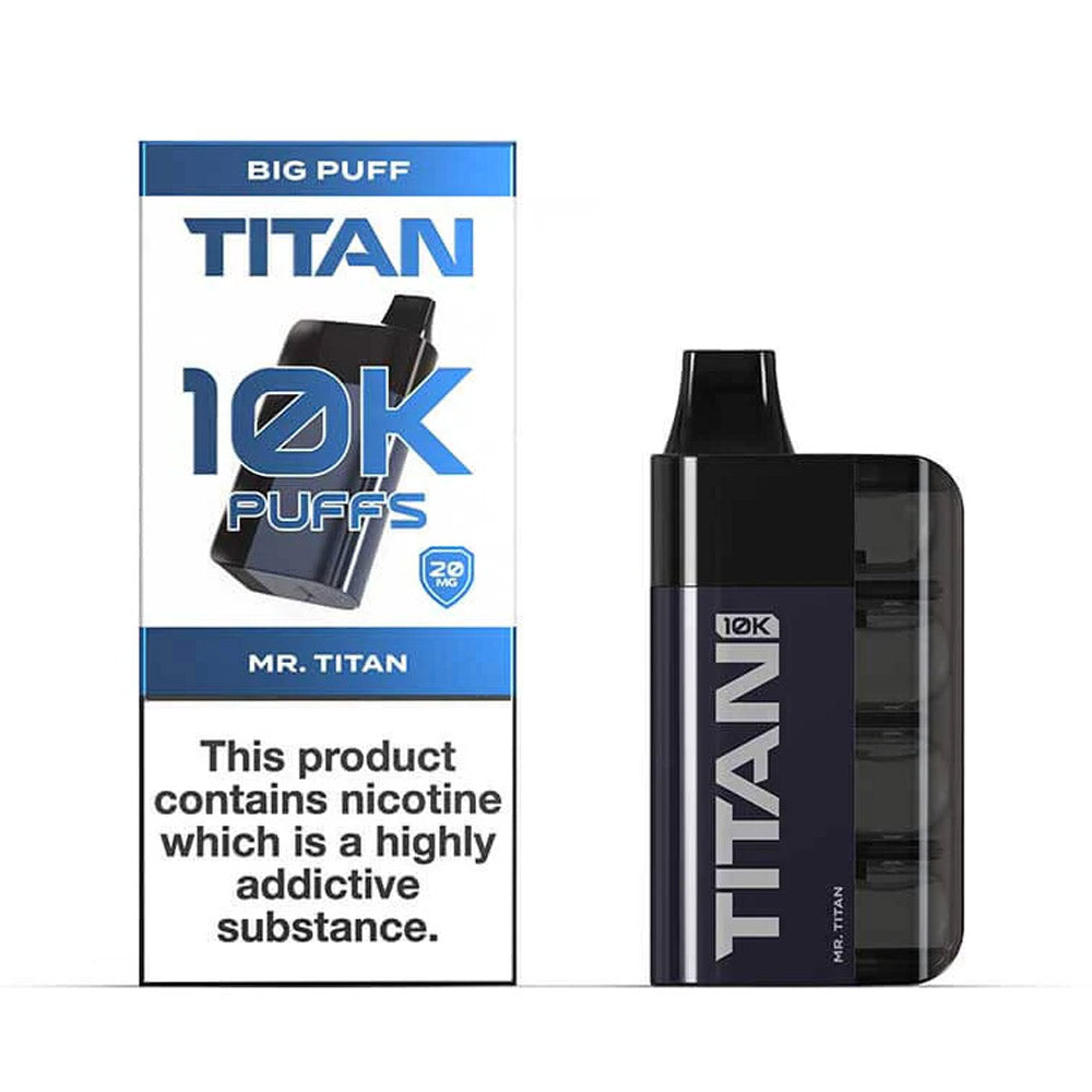 Titan 10K Rechargeable Disposable Vape