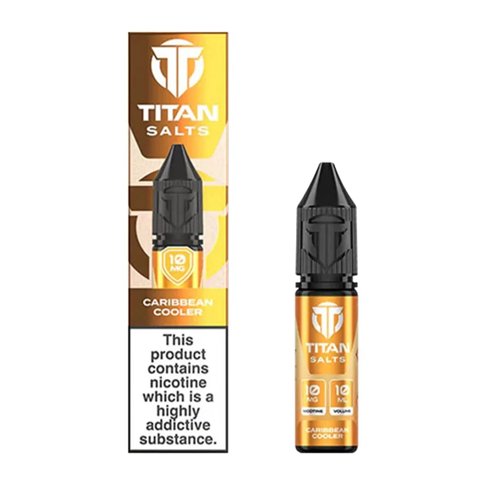 Titan Salts Caribbean Cooler 10ml Nic Salt E Liquid