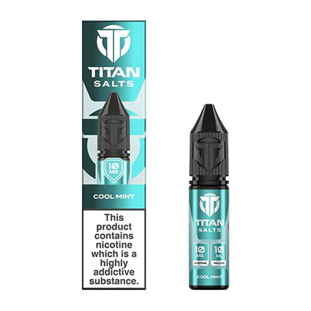Titan Salts Cool Mint 10ml Nic Salt E Liquid