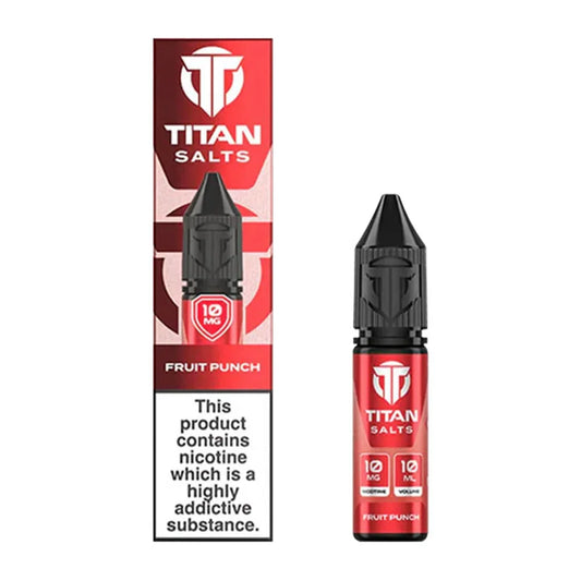 Titan Salts Fruit Punch 10ml Nic Salt E Liquid