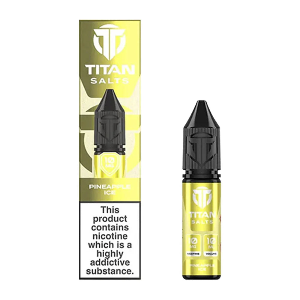 Titan Salts Pineapple Ice 10ml Nic Salt E Liquid