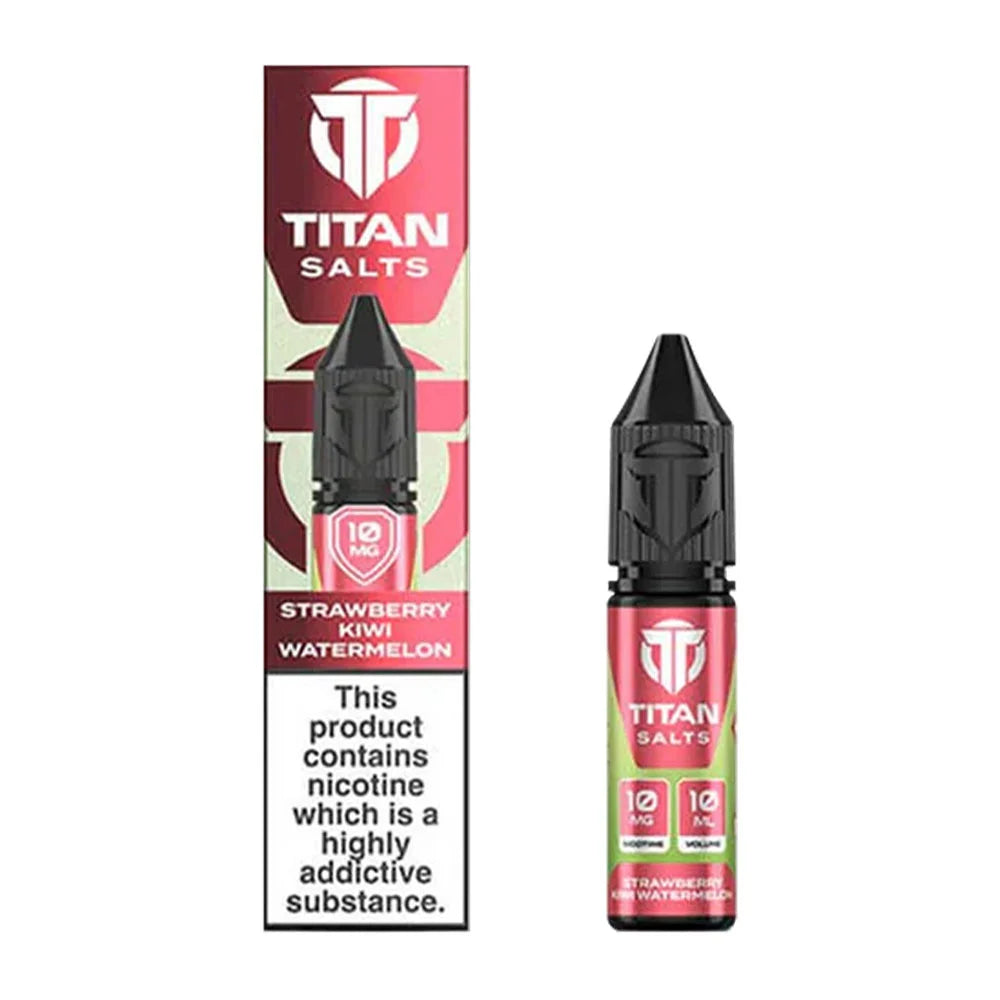 Titan Salts Strawberry Kiwi Watermelon 10ml Nic Salt E Liquid