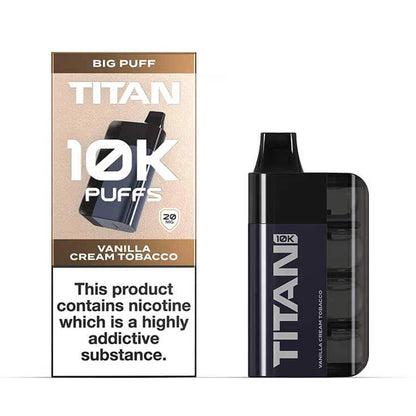 Titan 10K Rechargeable Disposable Vape