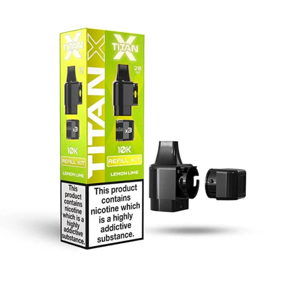 Titan X Prefilled Pods - Lemon Lime
