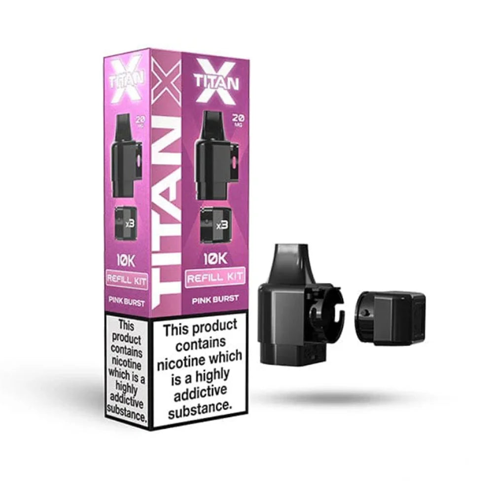 Titan X Prefilled Pods - Pink Burst