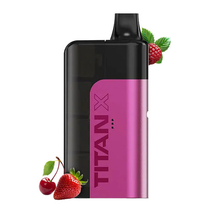 Titan X Prefilled Pod Kit - Strawberry Raspberry Cherry