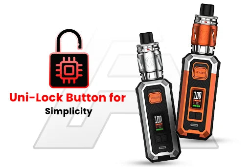 Uni Lock Button for simplicity in armour s kit