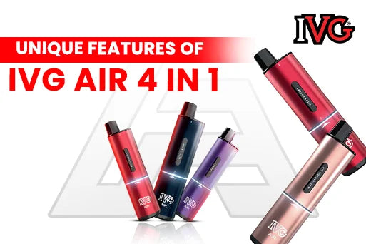 Unique Features of IVG Air 4 in 1