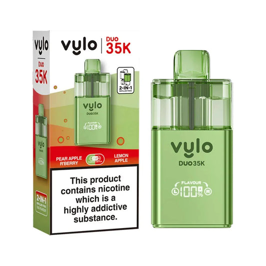 VYLO Duo 35K 2-in-1 Pod Vape Kit - Pear Apple R Berry / Lemon Apple