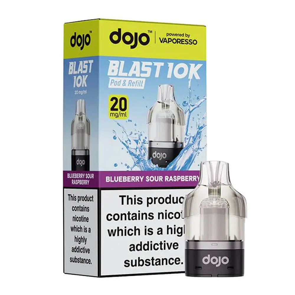 Vaporesso DOJO Blast 10K Prefilled Pod - Blueberry Sour Raspberry