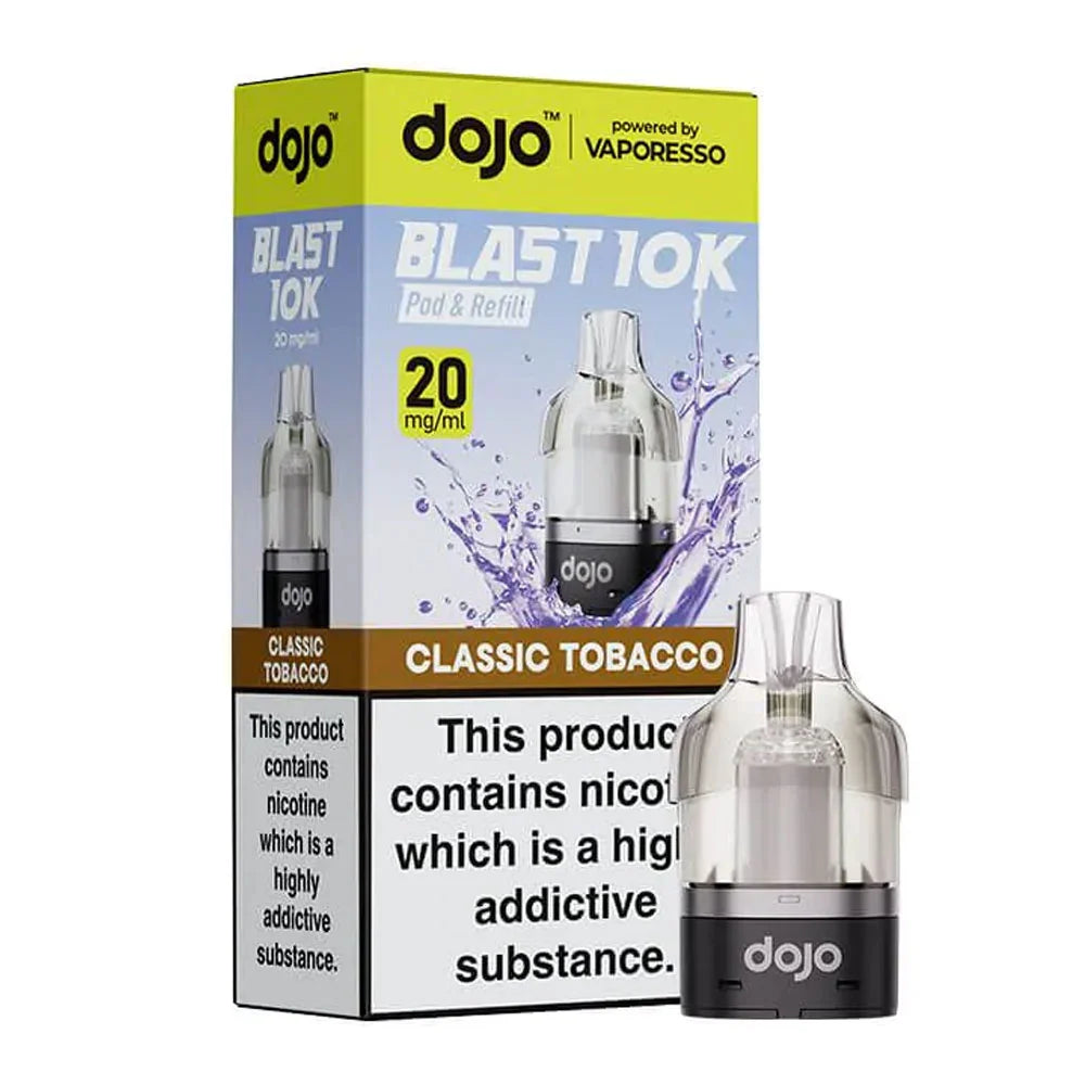 Vaporesso DOJO Blast 10K Prefilled Pod - Classic Tobacco