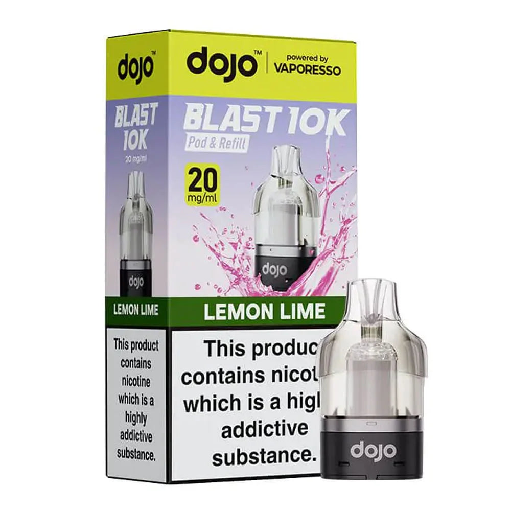 Vaporesso DOJO Blast 10K Prefilled Pod - Lemon Lime