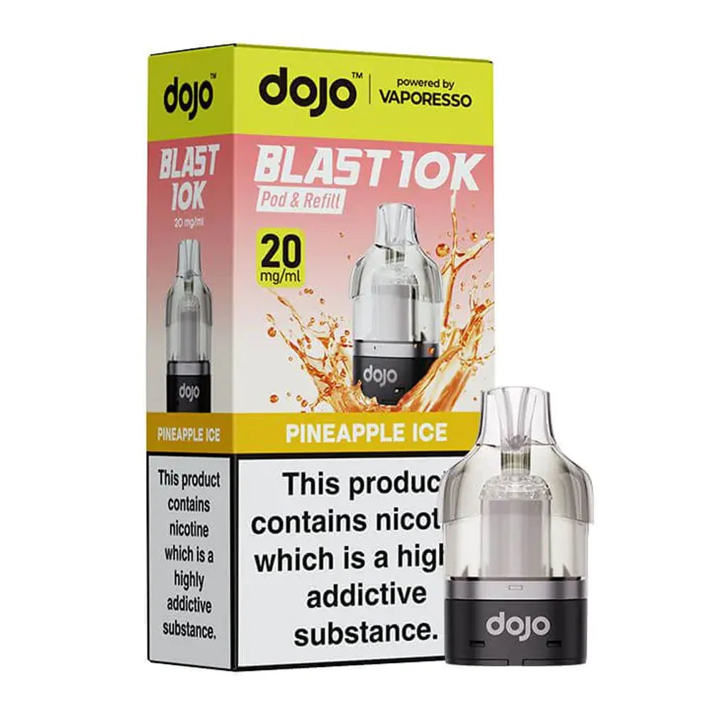 Vaporesso DOJO Blast 10K Prefilled Pod - Pineapple Ice
