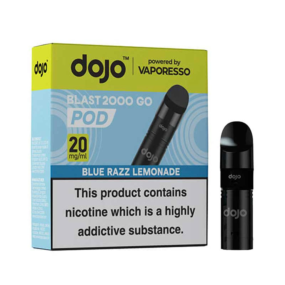 Vaporesso Dojo Blast 2000 Go Replaceable Pod - Blue Razz Lemonade