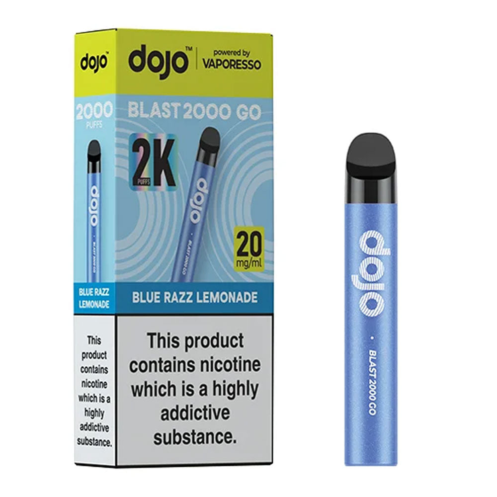 Vaporesso Dojo Blast 2000 Go Pod Kit - Blue Razz Lemonade