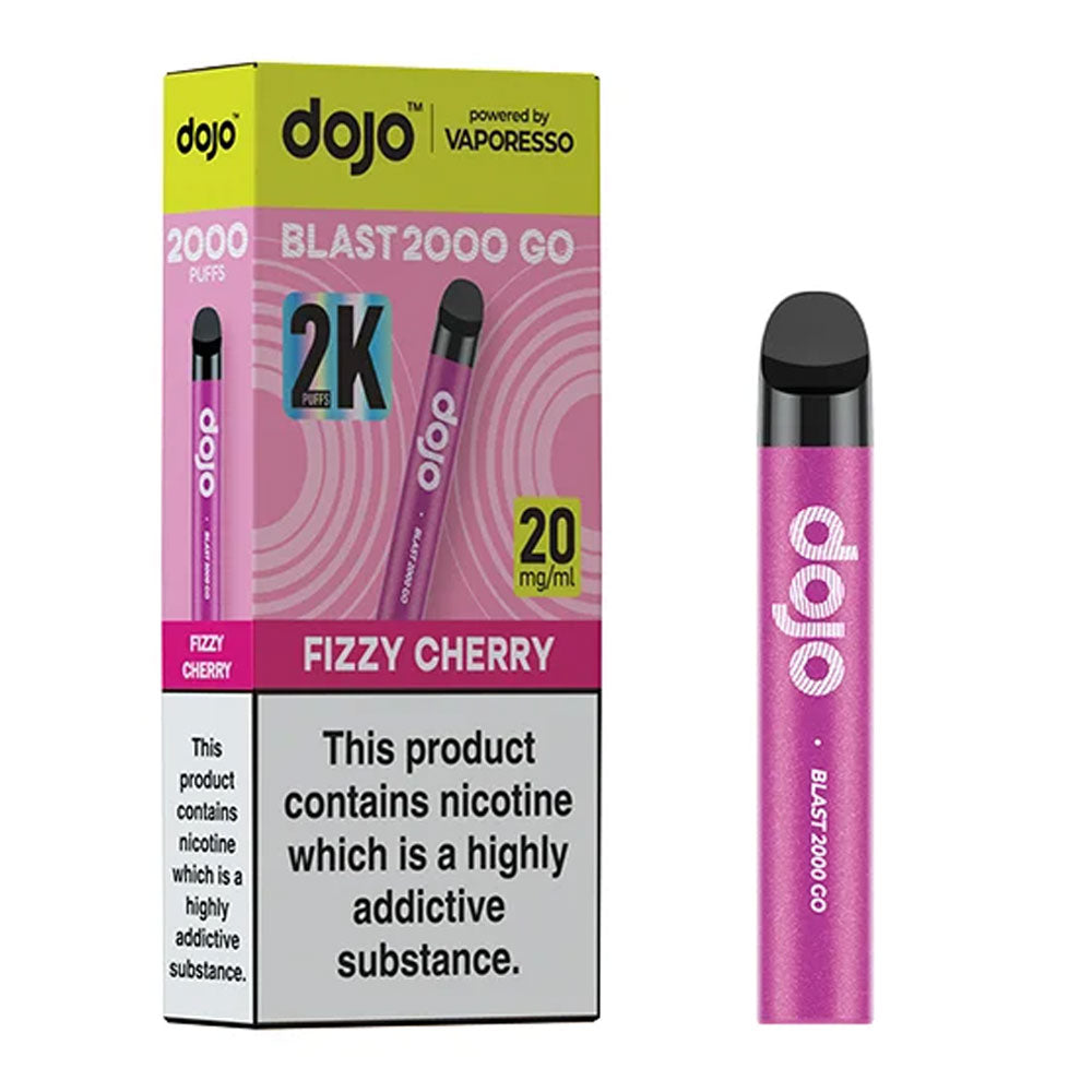 Vaporesso Dojo Blast 2000 Go Pod Kit - Fizzy Cherry