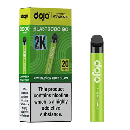 Vaporesso Dojo Blast 2000 Go Pod Kit - Kiwi Passion Fruit Guava