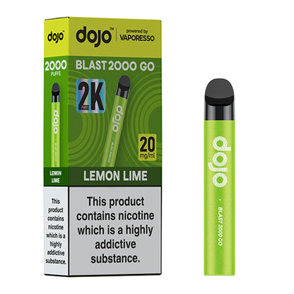 Vaporesso Dojo Blast 2000 Go Pod Kit - Lemon Lime