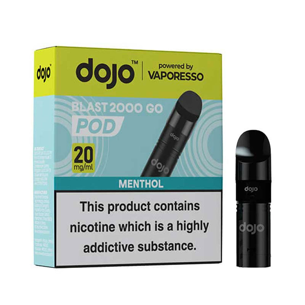 Vaporesso Dojo Blast 2000 Go Replaceable Pod - Menthol
