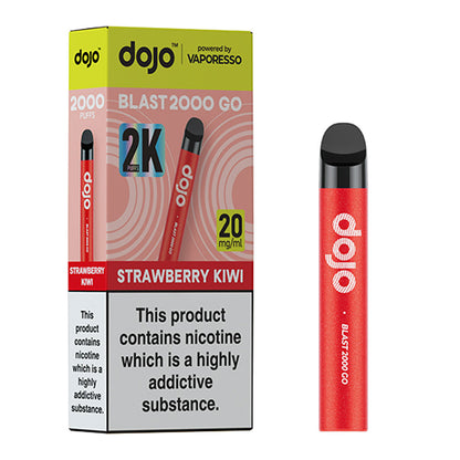 Vaporesso Dojo Blast 2000 Go Pod Kit - Strawberry Kiwi