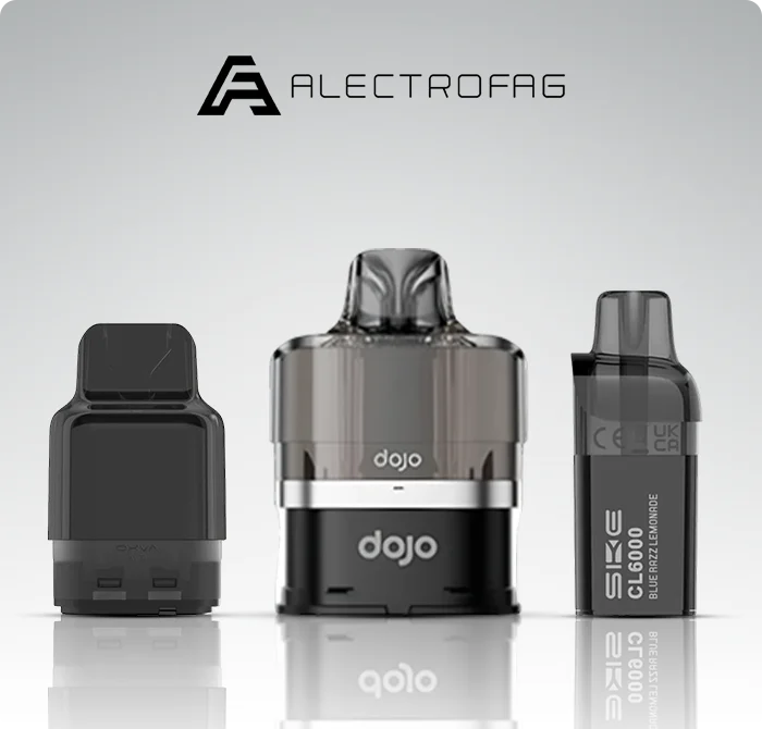 Various types of prefilled vape pods